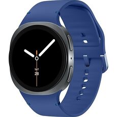 Galaxy Watch8 | 40 мм | Graphite | Sport/Blue | M/L, Размер: 40 мм, Цвет: Graphite, Тип ремешка: Sport, Цвет ремешка: Blue, Размер ремешка: M/L, Подключение часов: Bluetooth / Wi-Fi